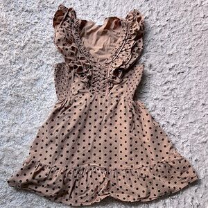 Vestique polkadot dress